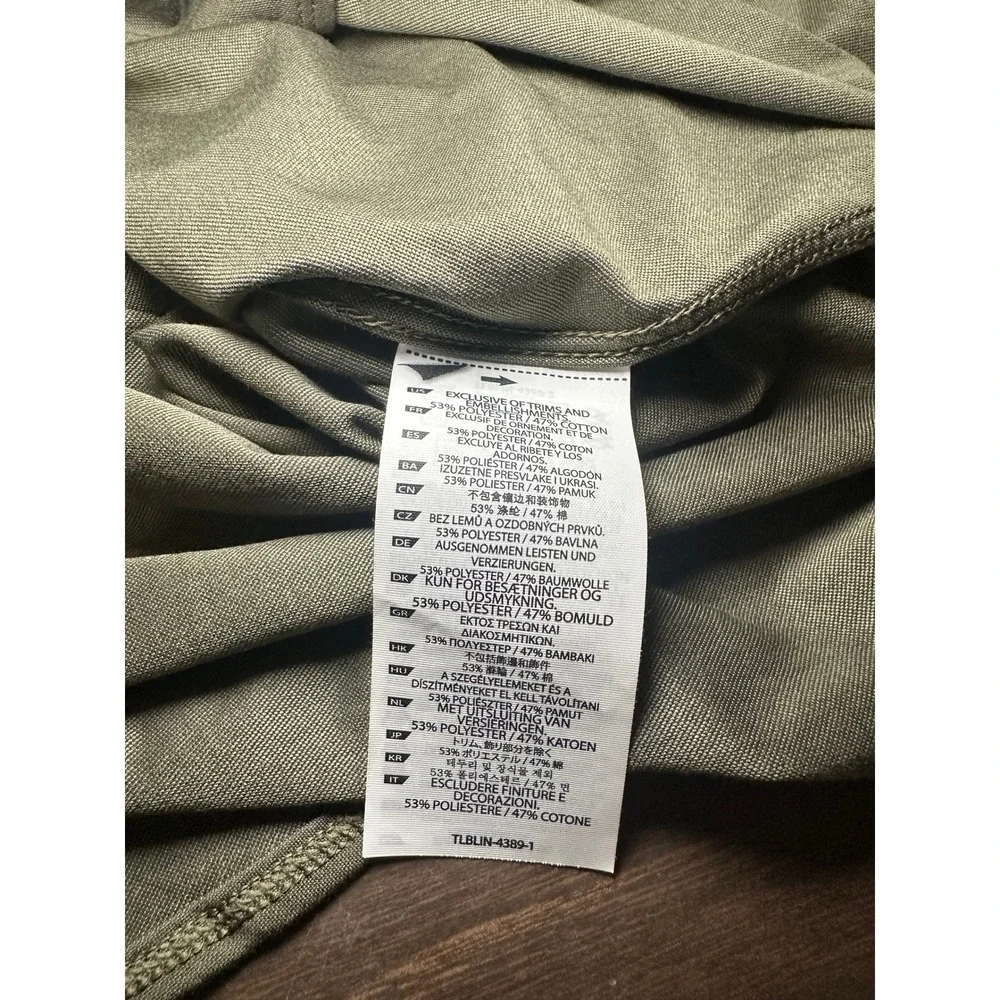 5.11 Tactical Mens 2XL Olive Green Button Down Long Sleeve Shirt‎ 7710161-186